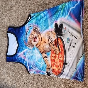 Cat dj tanktop